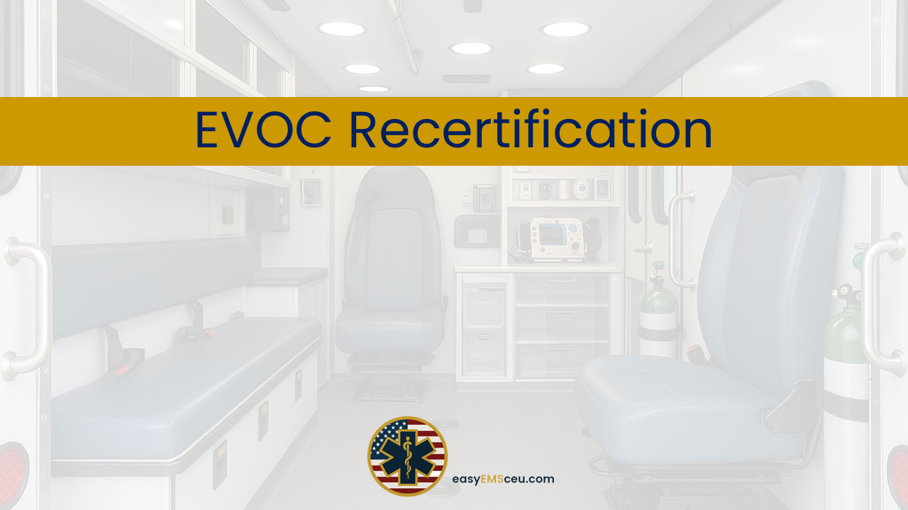 EVOC Recertification