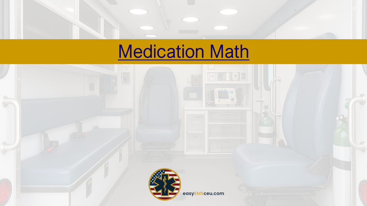 Medication Math