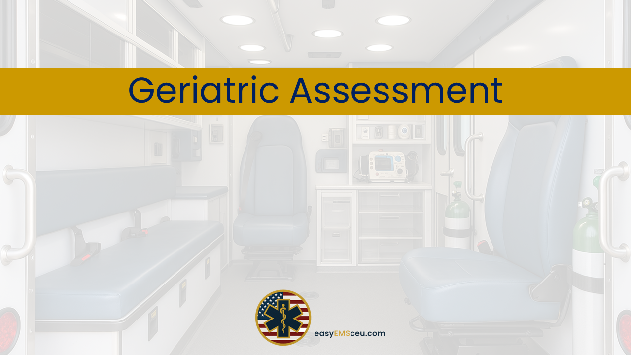 Geriatric Assessment