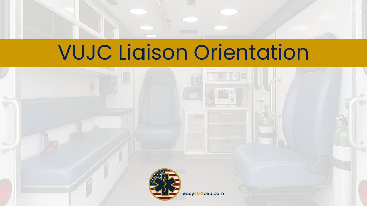VUJC Liaison Orientation