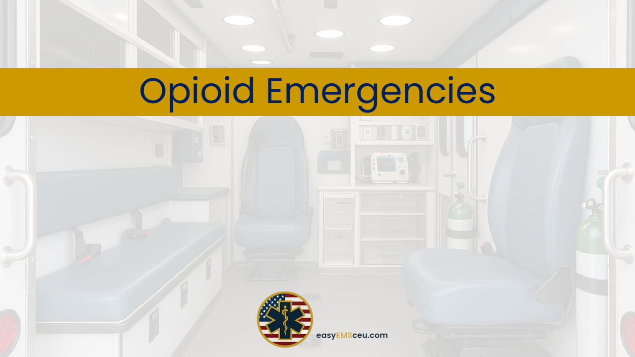 Opioid Emergencies